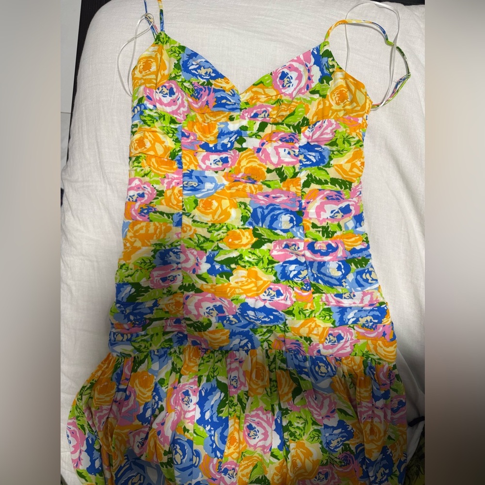 Zara Multicolor Floral Dress